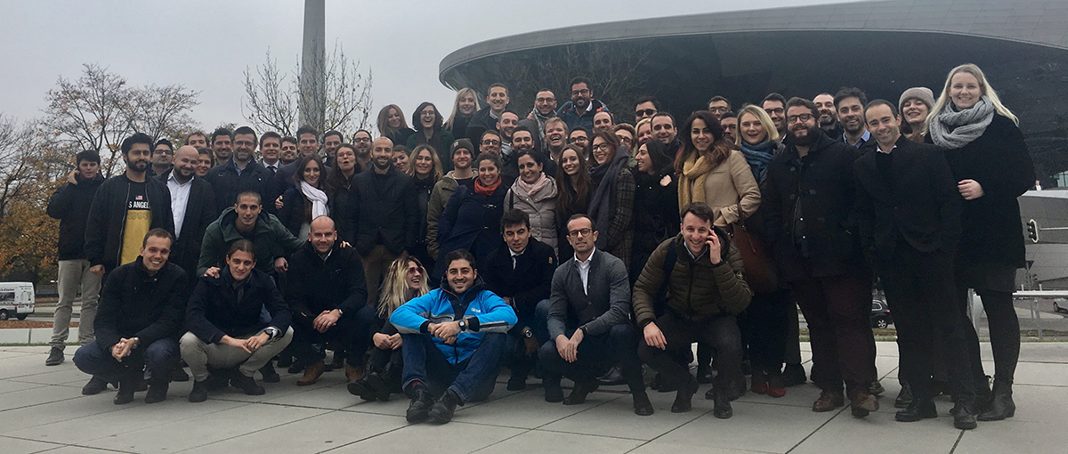 Part Time MBA students during the International Week in Munich